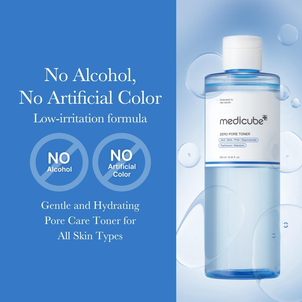 Medicube zero pore toner 250ml - KBOX