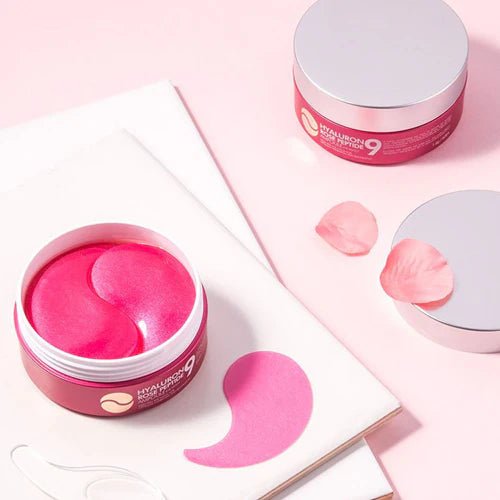 Medipeel Hyaluron Rose Peptide Eye Patch – Parches Oculares Hidratantes con Ácido Hialurónico y Péptidos - KBOX