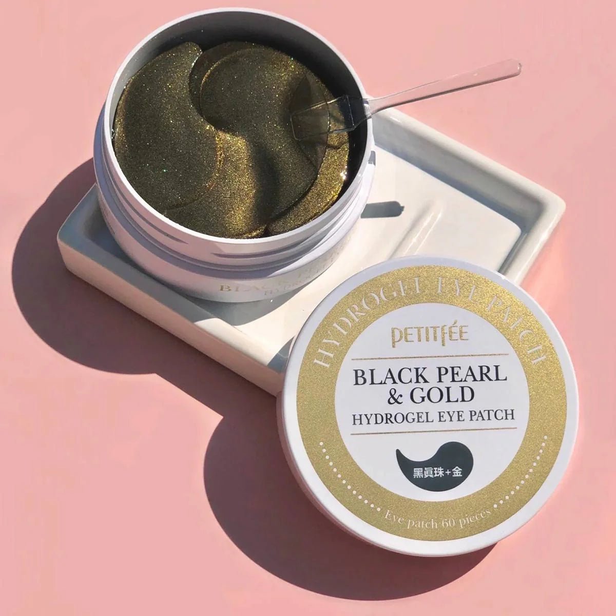 Petitfee Black Pearl& Gold Hydrogel Eye Patch - KBOX