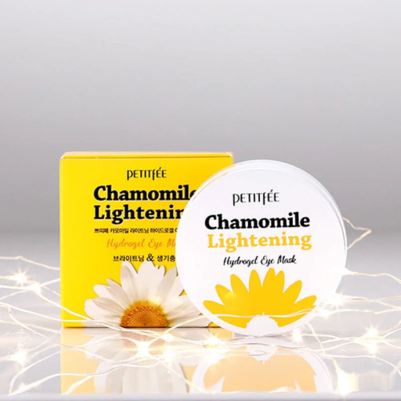 Petitfee Chamomaile Lightening Hydrogel Eye Mask patches - KBOX