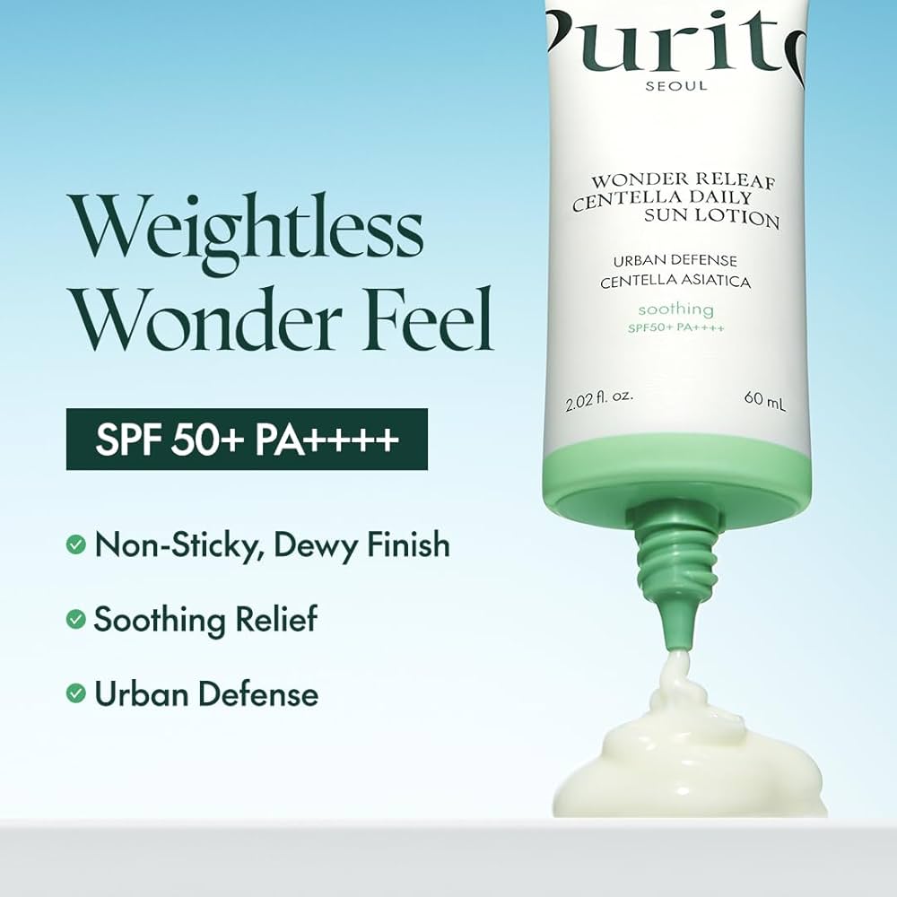 PURITO SEOUL Wonder Releaf Centella Daily Sun Lotion - KBOX