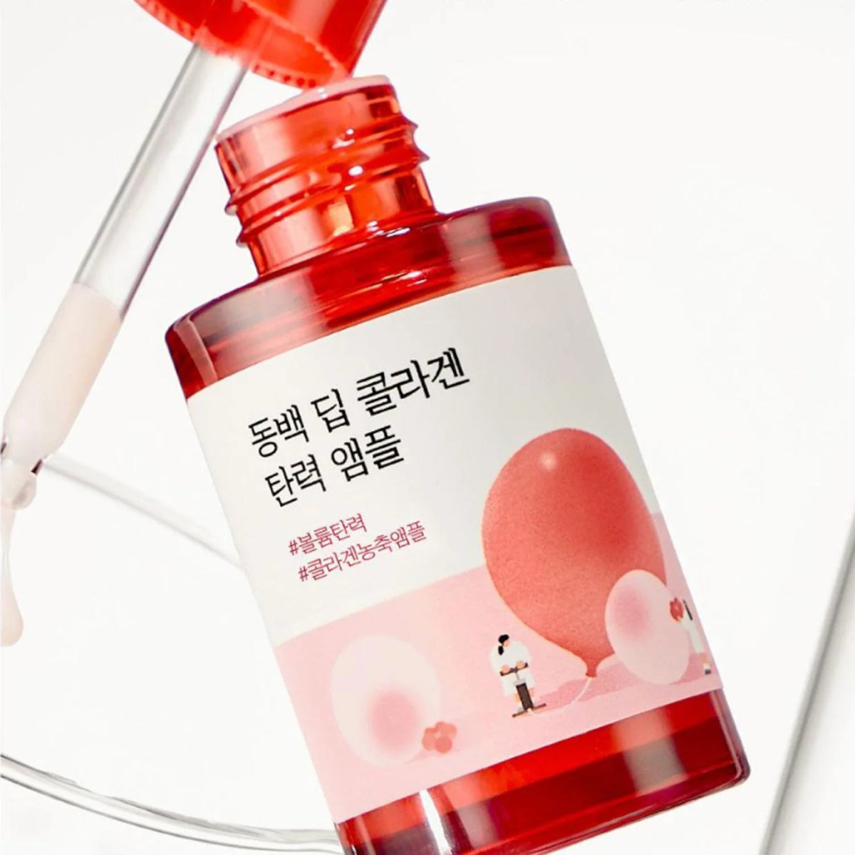 Round lab camellia deep collagen firming ampoule 30ml - KBOX