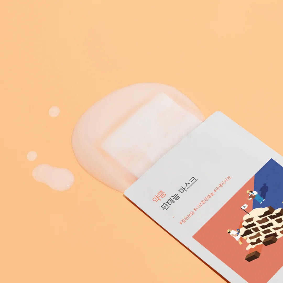 Round lab soybean panthenol mask sheet - KBOX