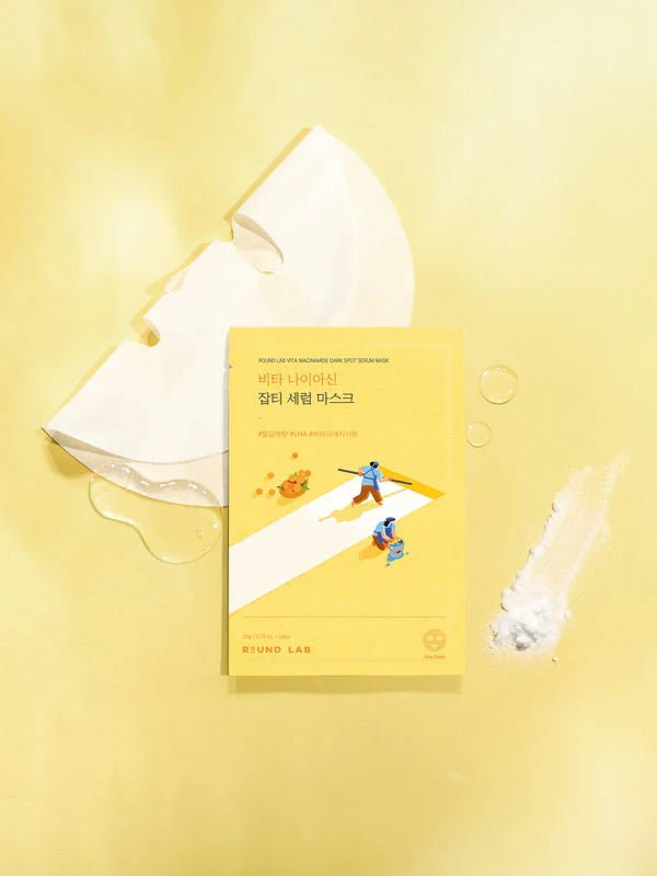 Round lab vita niacinamide dark spot serum mask 20ml - KBOX