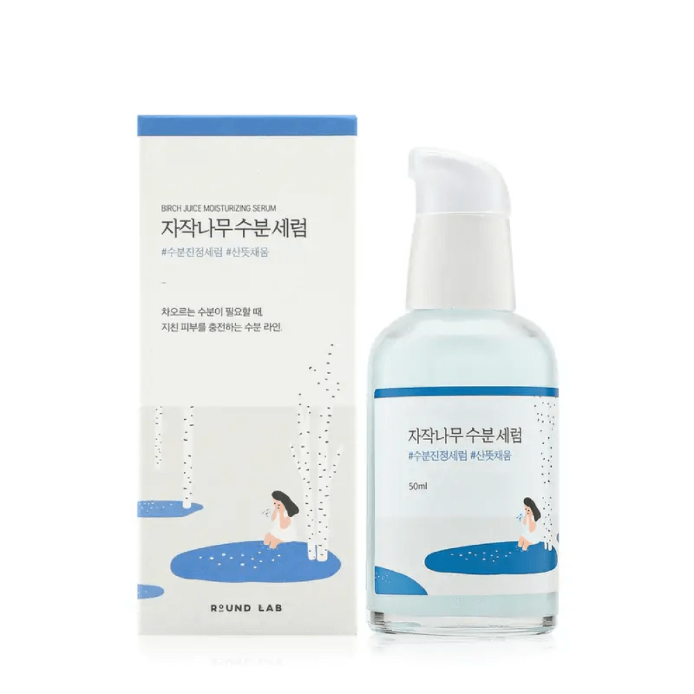 Sérum Hidratante con Savia de Abedul Round Lab Birch Juice Moisturizing Serum - KBOX