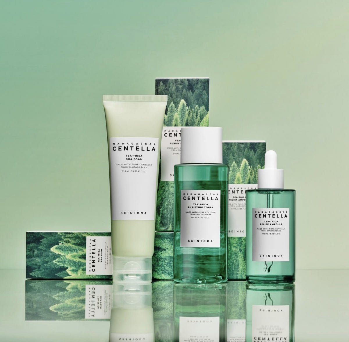 Skin1004 Madagascar Centella Tea trica B5 Cream 75ml - KBOX