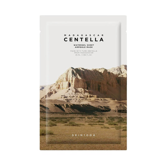 SKIN1004 Madagascar Centella Watergel Sheet Ampoule Mask - KBOX