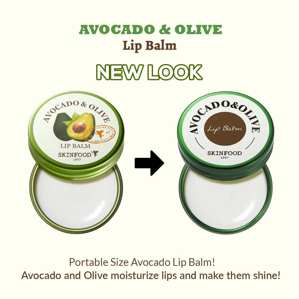 Skinfood Avocado & Olive Lip Balm 12g - KBOX