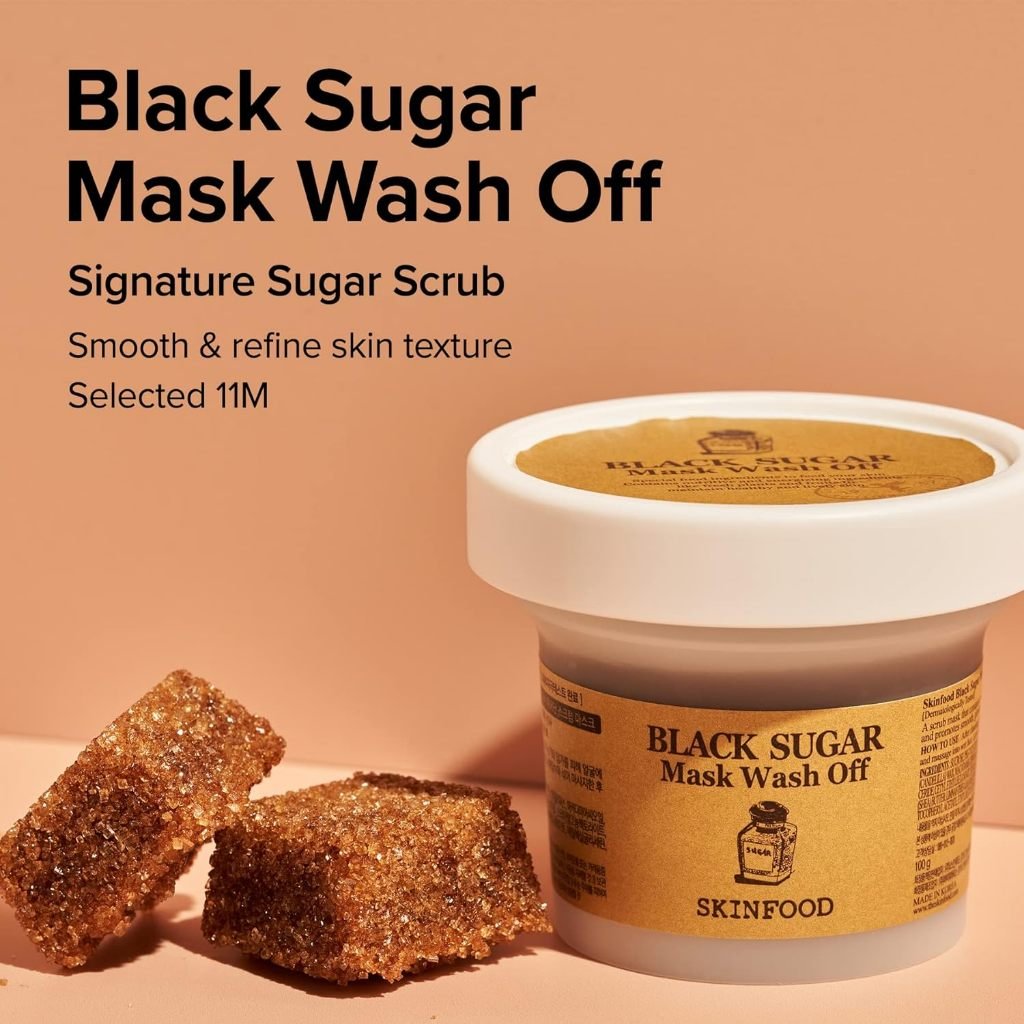 Skinfood Black Sugar Mask Wash Off 120g - KBOX