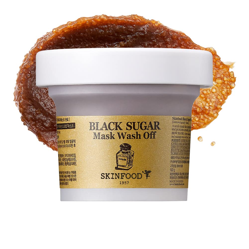 Skinfood Black Sugar Mask Wash Off 120g - KBOX