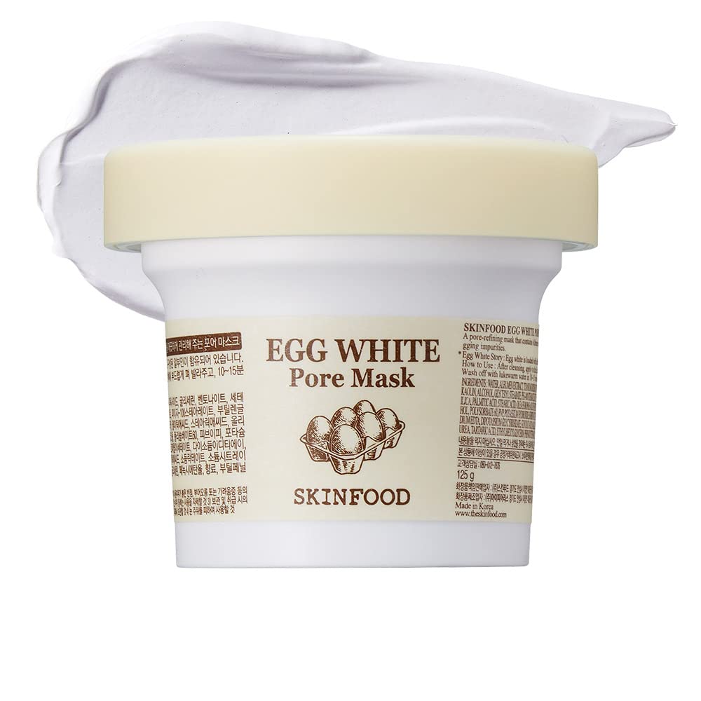 Skinfood Egg white pore Mask 120g - KBOX
