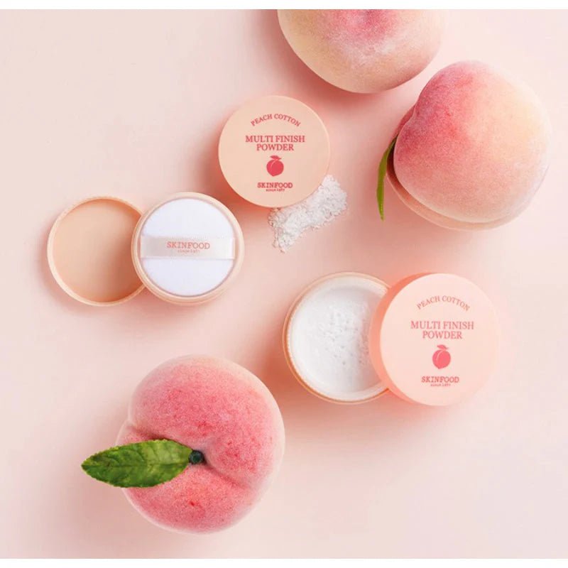 Skinfood Peach Cotton Multi Finish Powder 5g - KBOX