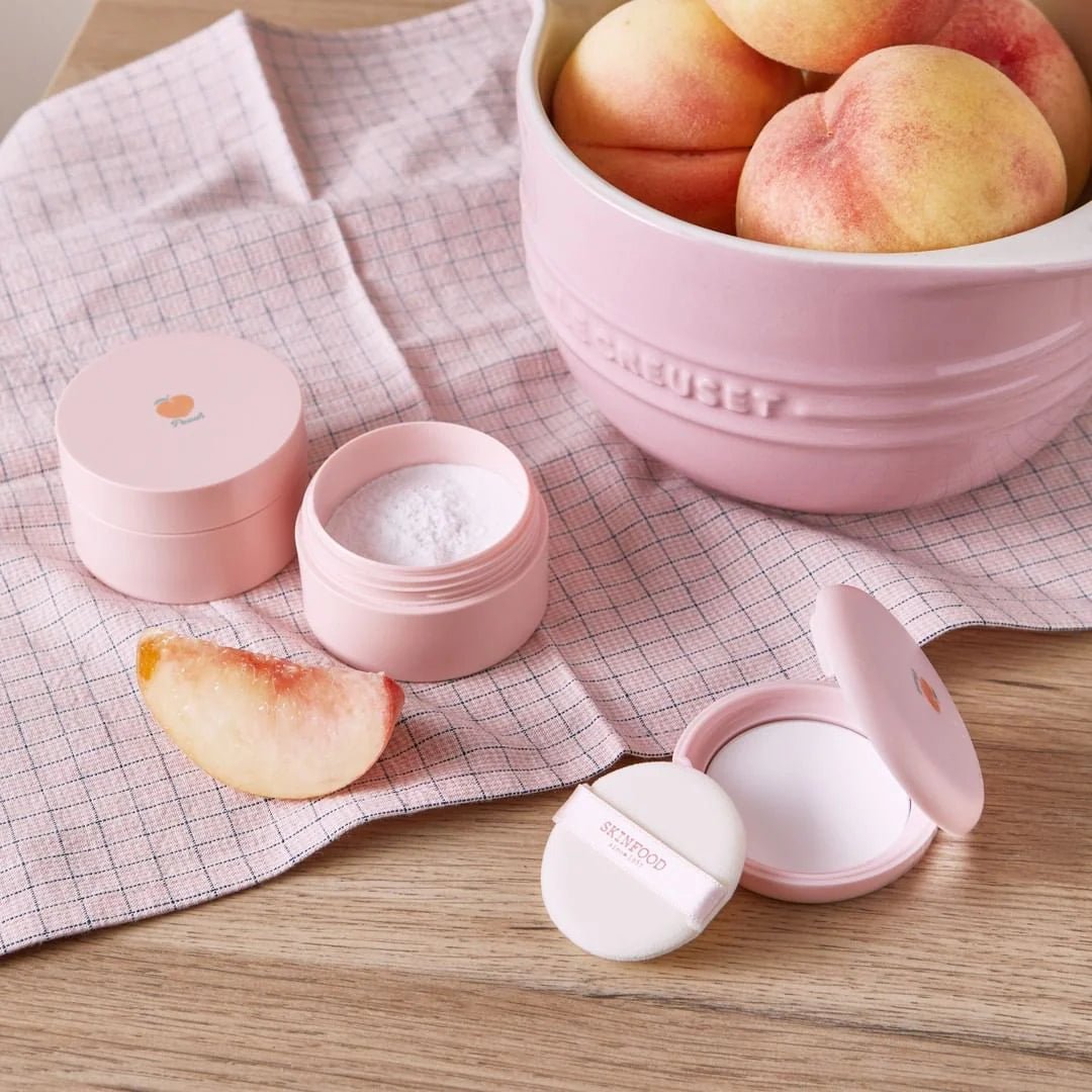 Skinfood Peach Cotton Multi Finish Powder 5g - KBOX