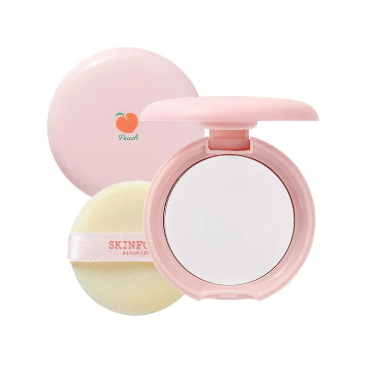 Skinfood Peach Cotton Pore Blur Pact 4g - KBOX