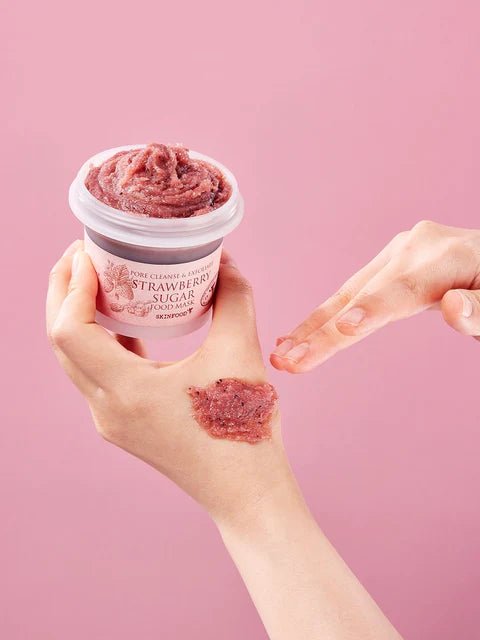 Skinfood Strawberry Sugar Food Mask 120g - KBOX