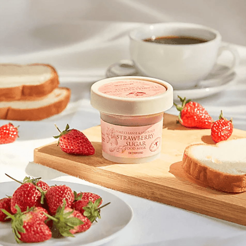 Skinfood Strawberry Sugar Food Mask 120g - KBOX