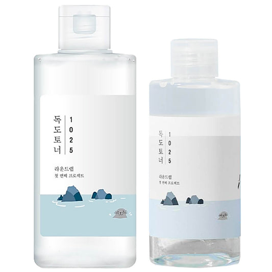 Tónico Exfoliante con Agua de Mar Round Lab 1025 Dokdo Toner - KBOX