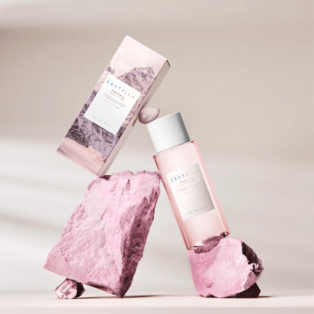 Tónico para minimizar poros con centella SKIN1004 Madagascar Centella Poremizing Clear Toner - KBOX