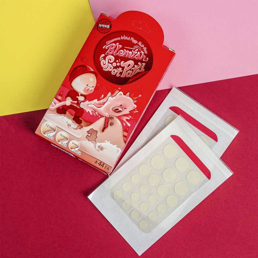 Witch Piggy Hell - Pore Blemish Spot Patch – Parches para el Tratamiento de Granos y Acné - KBOX