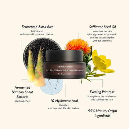 Haruharu wonder black rice 10 hyaluronic cream 50ml