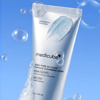 Medicube zero pore clearing capsule cleansing foam 120g