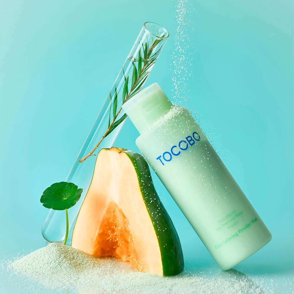 Tocobo Cica Calming Powder Wash with Centella for Sensitive Skin