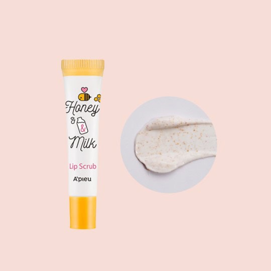 A'PIEU HONEY & MILK LIP SCRUB 8ml