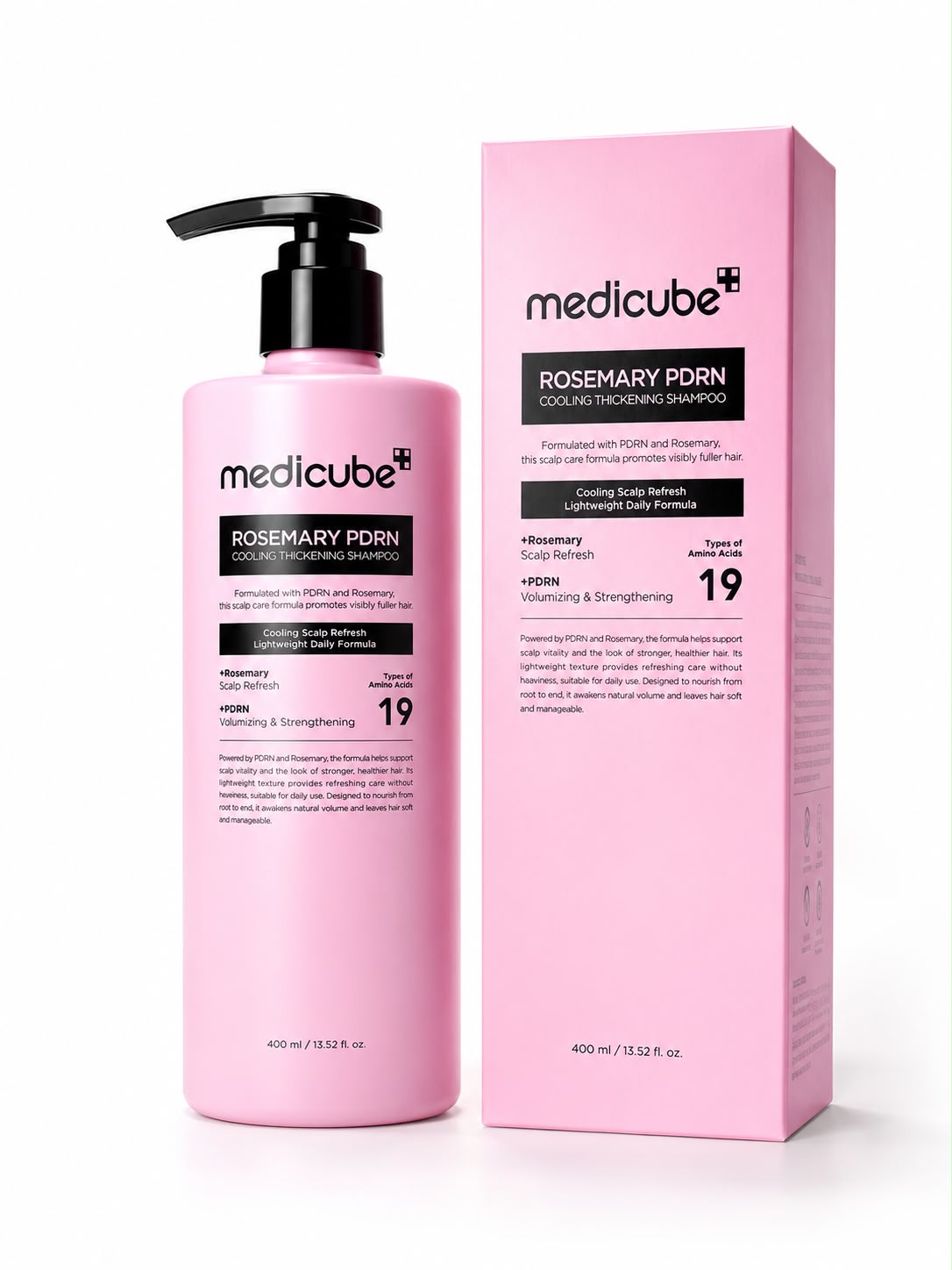 Medicube Rosemary PDRN Cooling Thickening Shampoo 400 ml