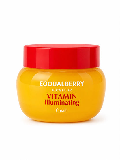 EQQUALBERRY Glow Filter Vitamin Illuminating Cream 50 ml