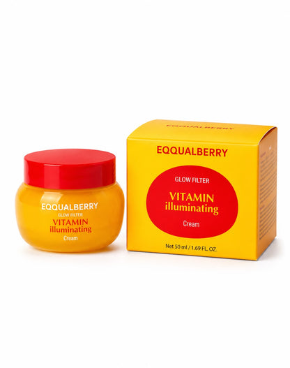 EQQUALBERRY Glow Filter Vitamin Illuminating Cream 50 ml