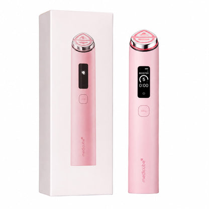 Medicube AGE-R Booster Pro X2 7 en 1 – Dispositivo Facial Avanzado Rosa