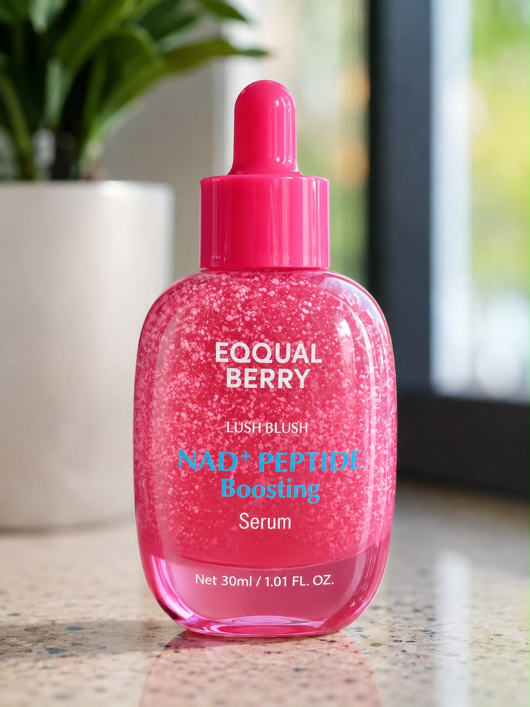 EQQUAL BERRY Lush Blush NAD+ Peptide Boosting Serum 30 ml