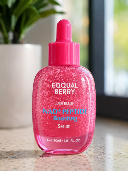 EQQUAL BERRY Lush Blush NAD+ Peptide Boosting Serum 30 ml