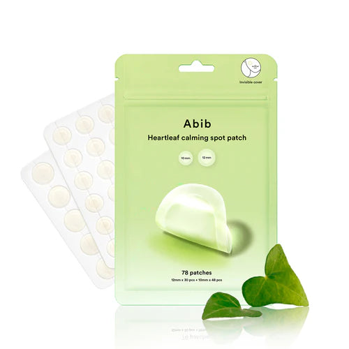 Abib HEARTLEAF CALMING SPOT PATCH 78pcs