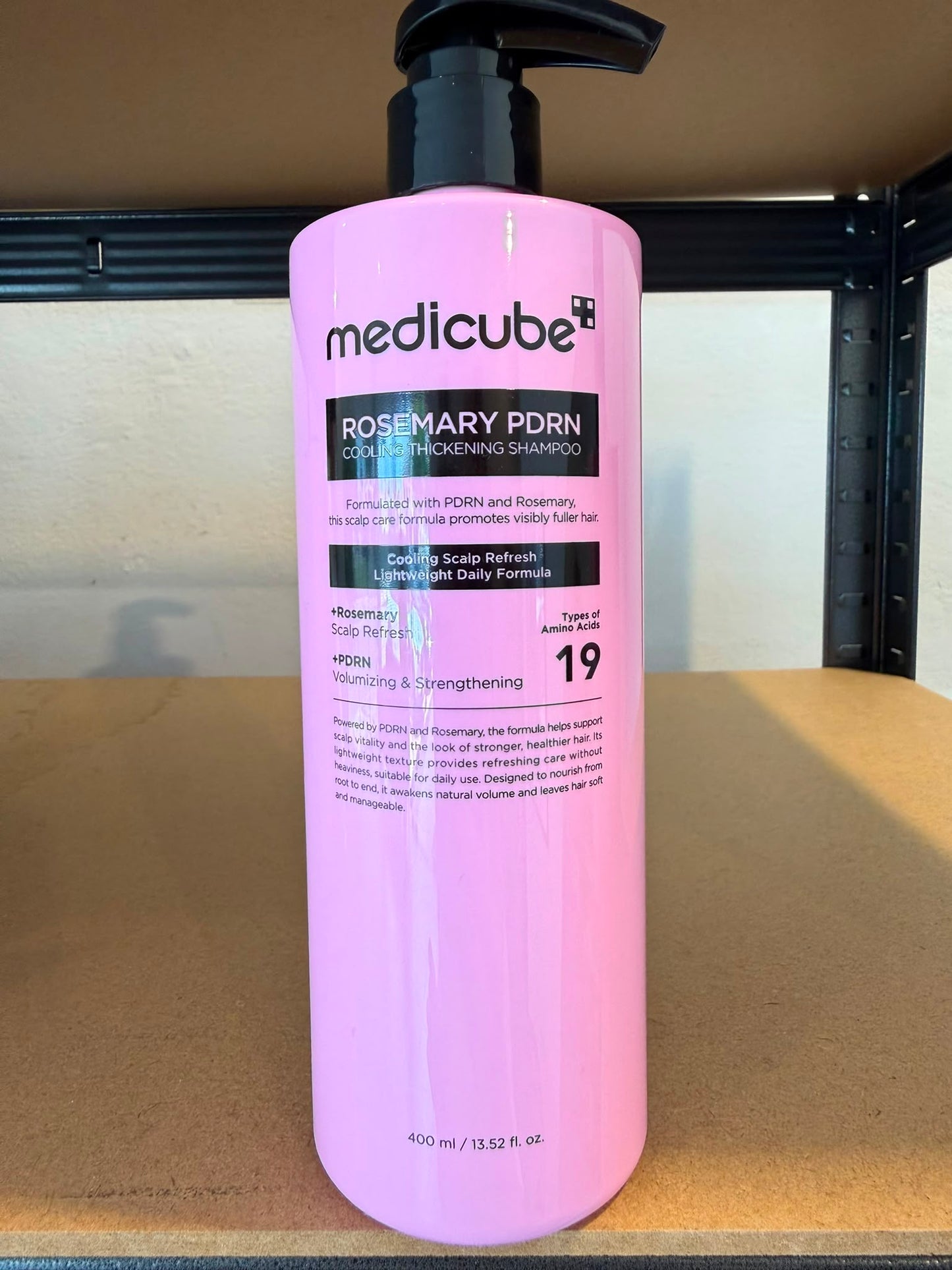 Medicube Rosemary PDRN Cooling Thickening Shampoo 400 ml