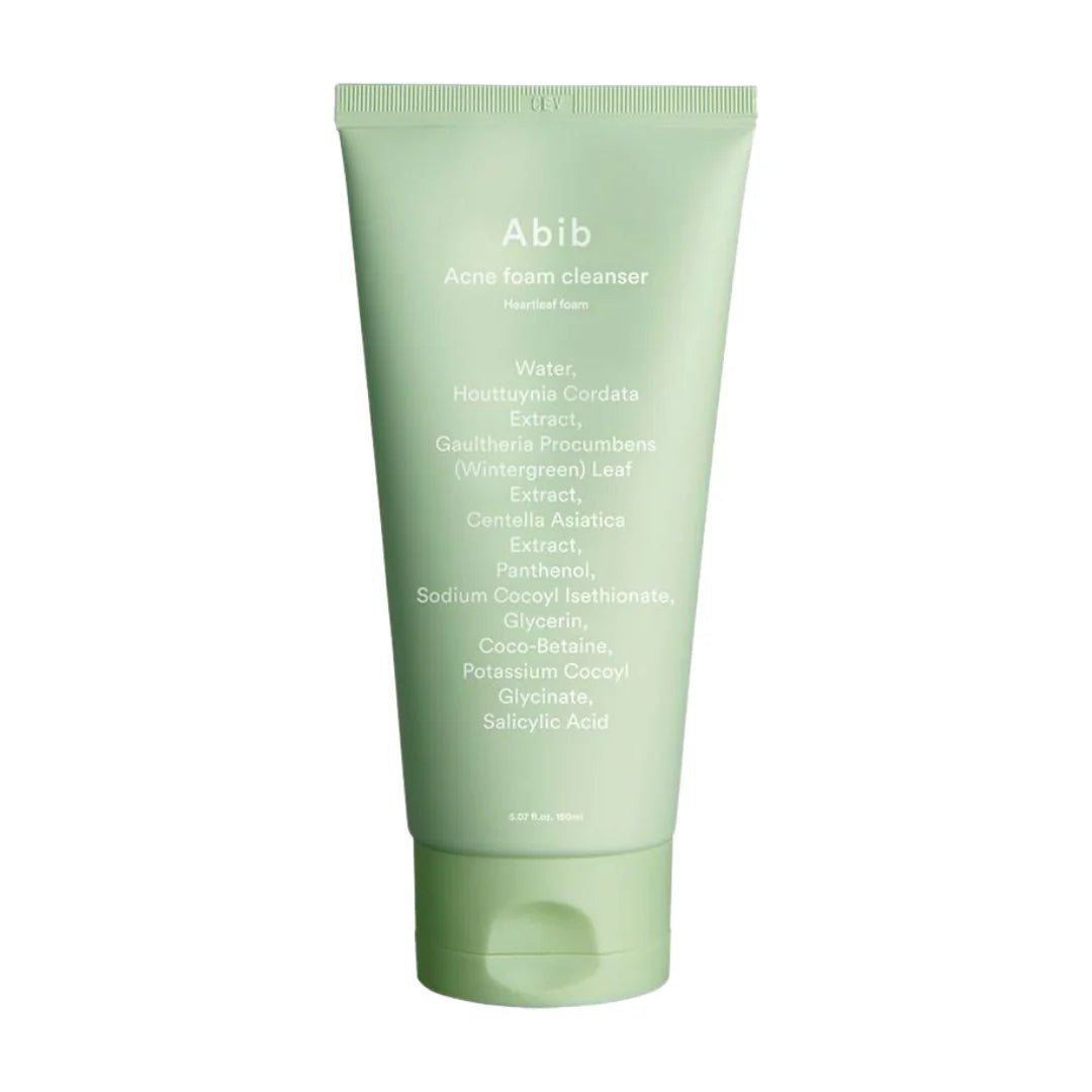 Abib Acne foam cleanser Heartleaf foam 150ml - KBOX