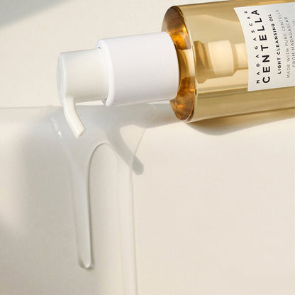 Aceite Limpiador Hidrofílico Calmante con Centella Asiática SKIN1004 Madagascar Centella Light Cleansing Oil - KBOX