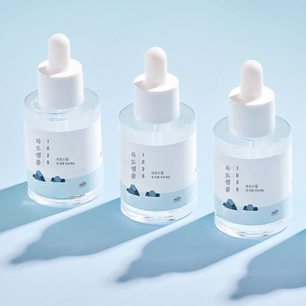Ampolla Hidratante con Agua de Mar Round Lab 1025 Dokdo Ampoule - KBOX
