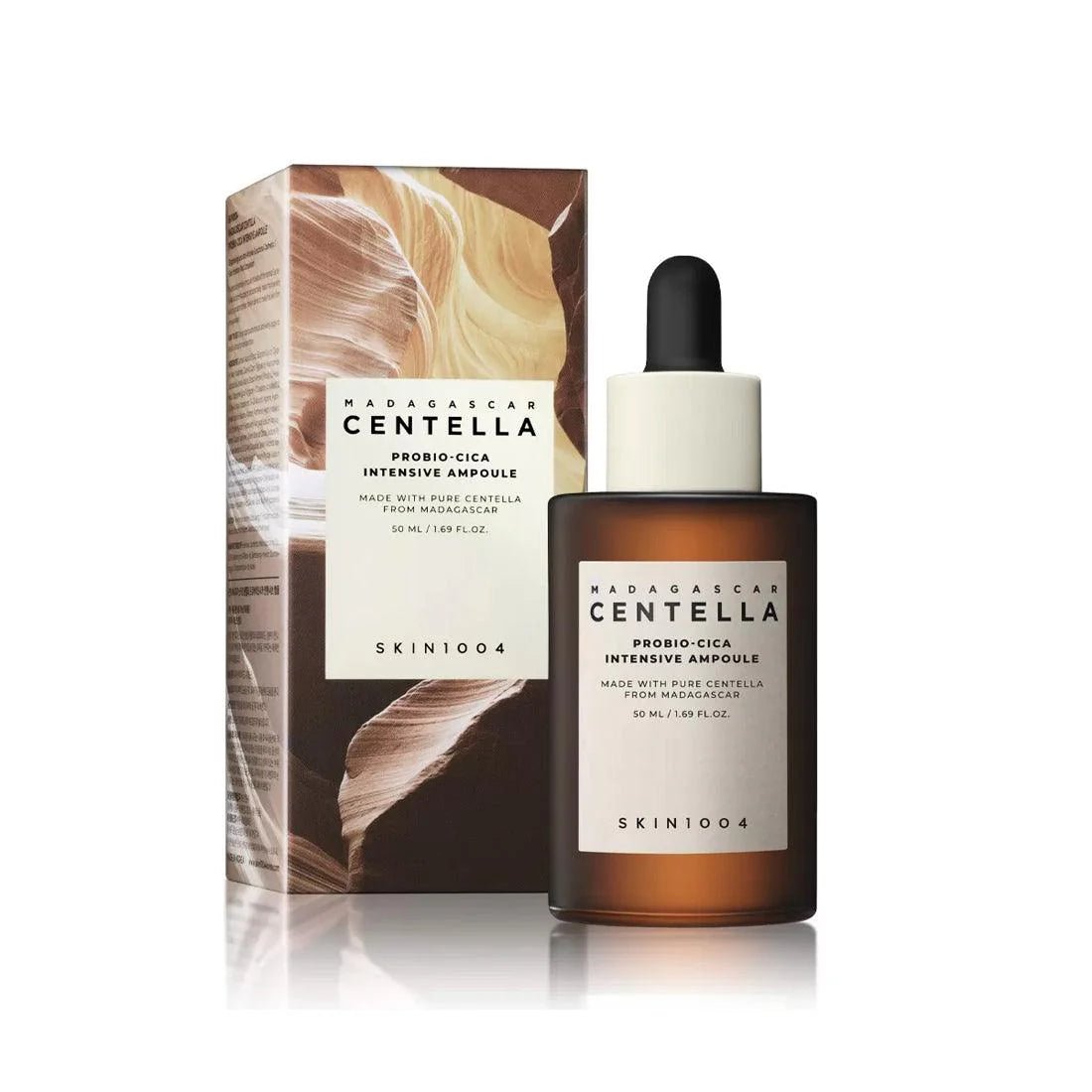 Ampolla intensiva con probióticos SKIN1004 Madagascar Centella Probio - Cica Intensive Ampoule - KBOX