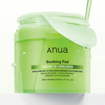 ANUA azelaic acid 10 hyaluron redness soothing pad 230ml (90ea) - KBOX