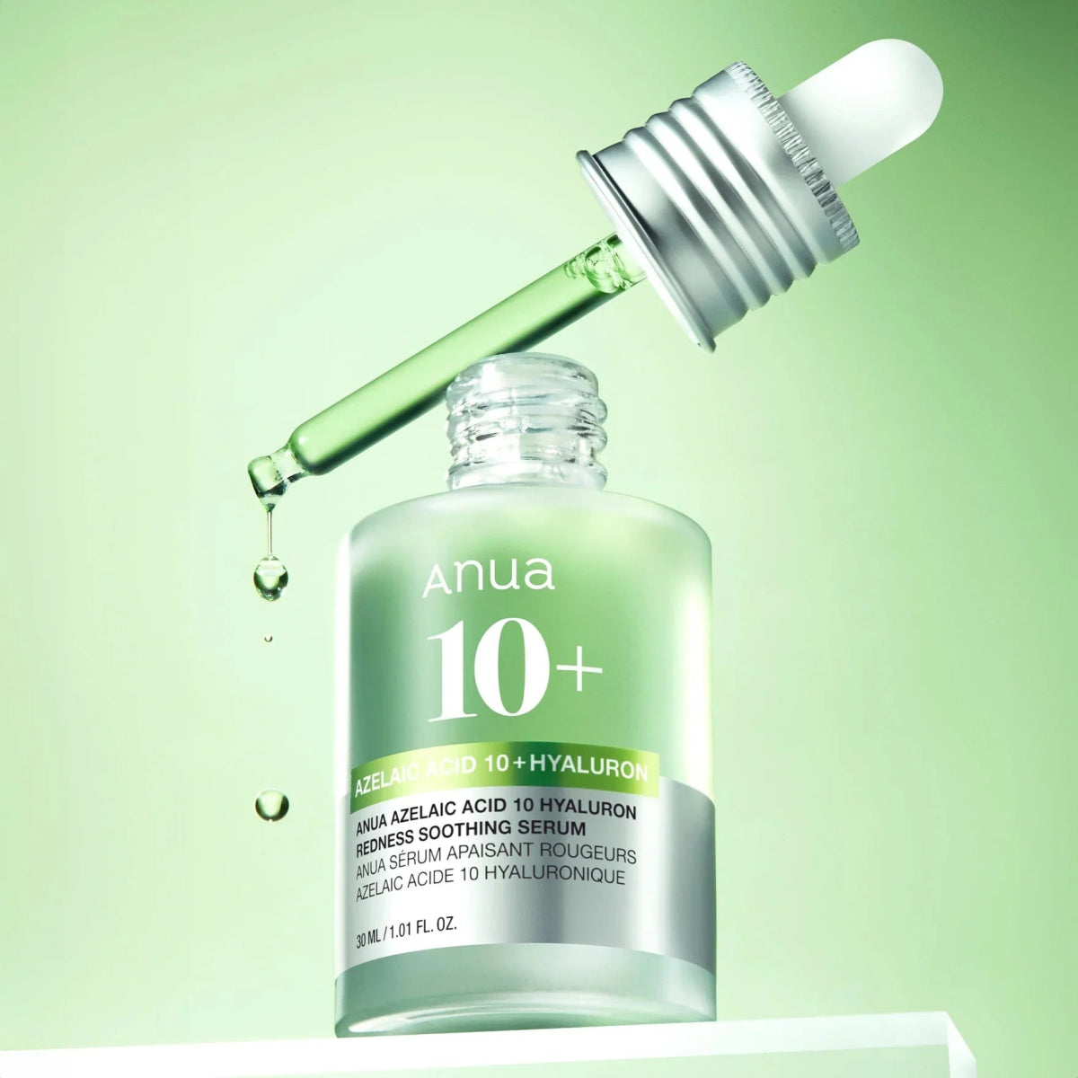ANUA Azelaic Acid 10 Hyaluron Redness Soothing Serum 30ml - KBOX