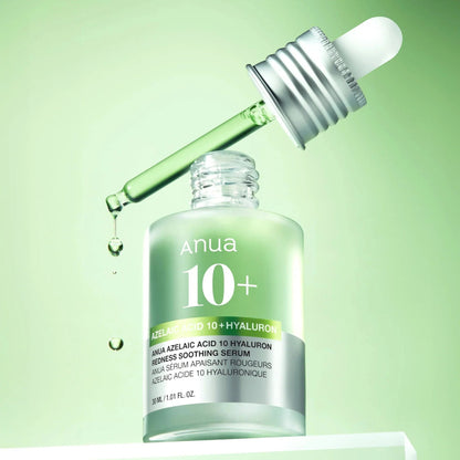 ANUA Azelaic Acid 10 Hyaluron Redness Soothing Serum 30ml - KBOX