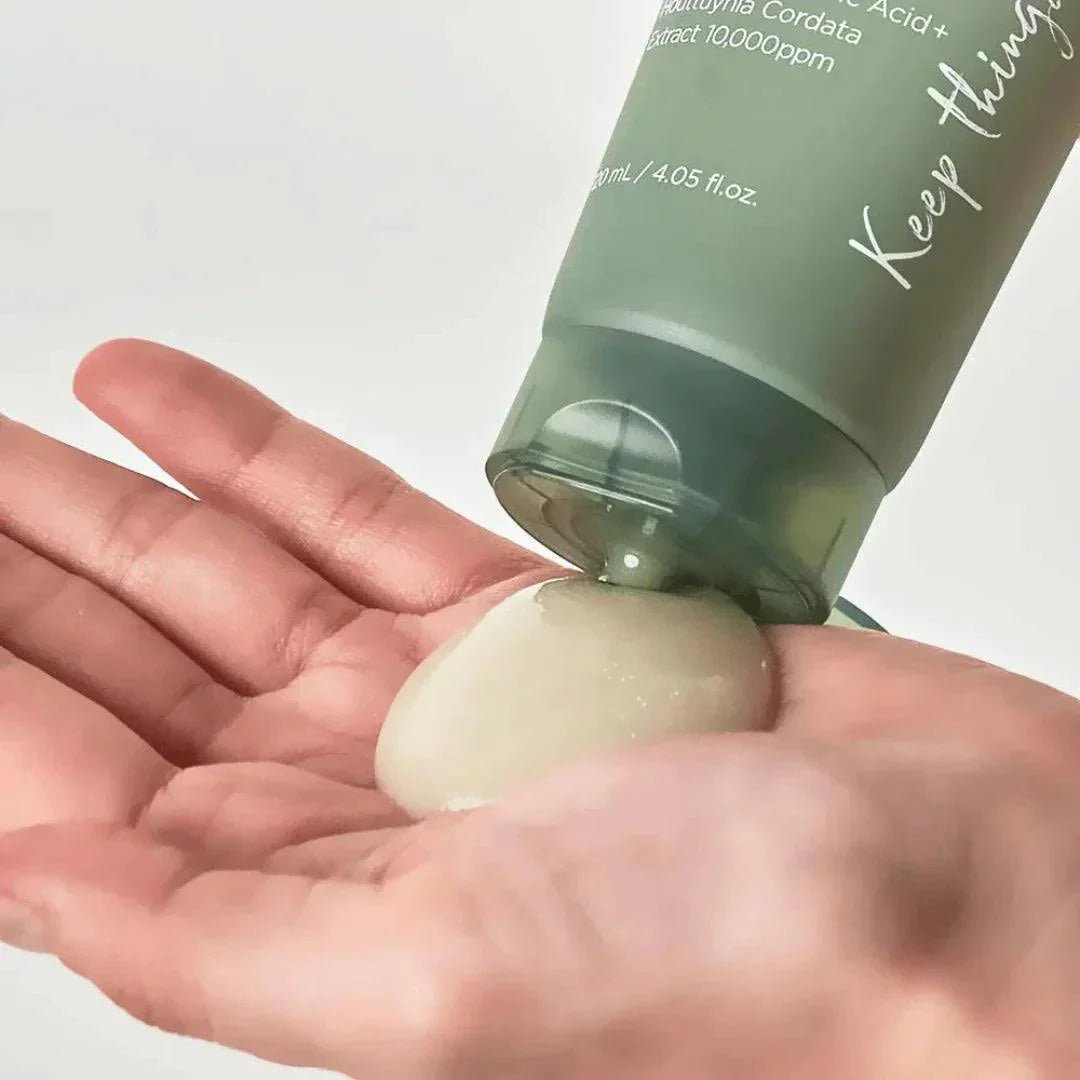 ANUA heartleaf quercetinol pore deep cleansing foam 150ml - KBOX