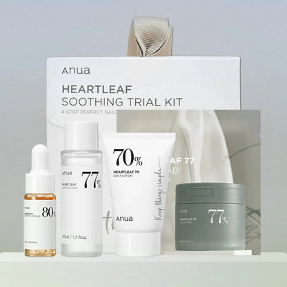 ANUA heartleaf soothing trial kit - KBOX