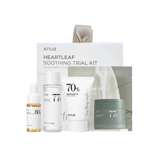 ANUA heartleaf soothing trial kit - KBOX