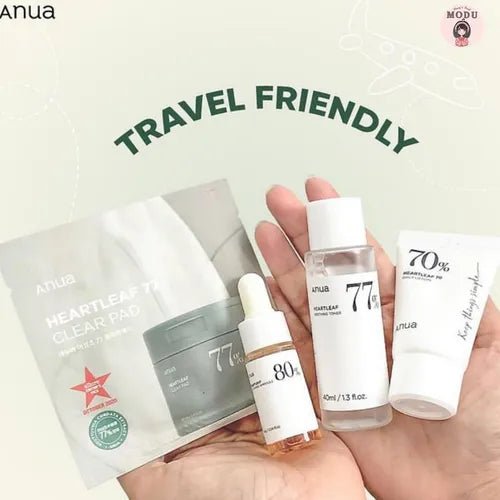 ANUA heartleaf soothing trial kit - KBOX