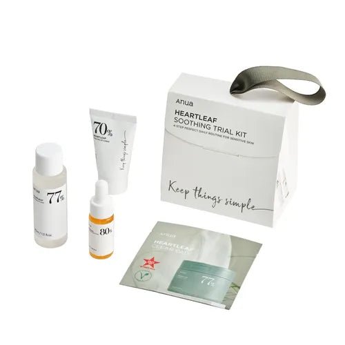 ANUA heartleaf soothing trial kit - KBOX