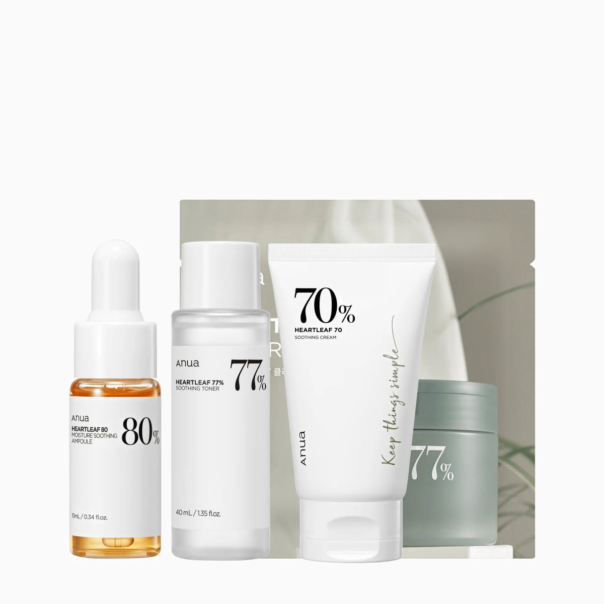 ANUA heartleaf soothing trial kit - KBOX