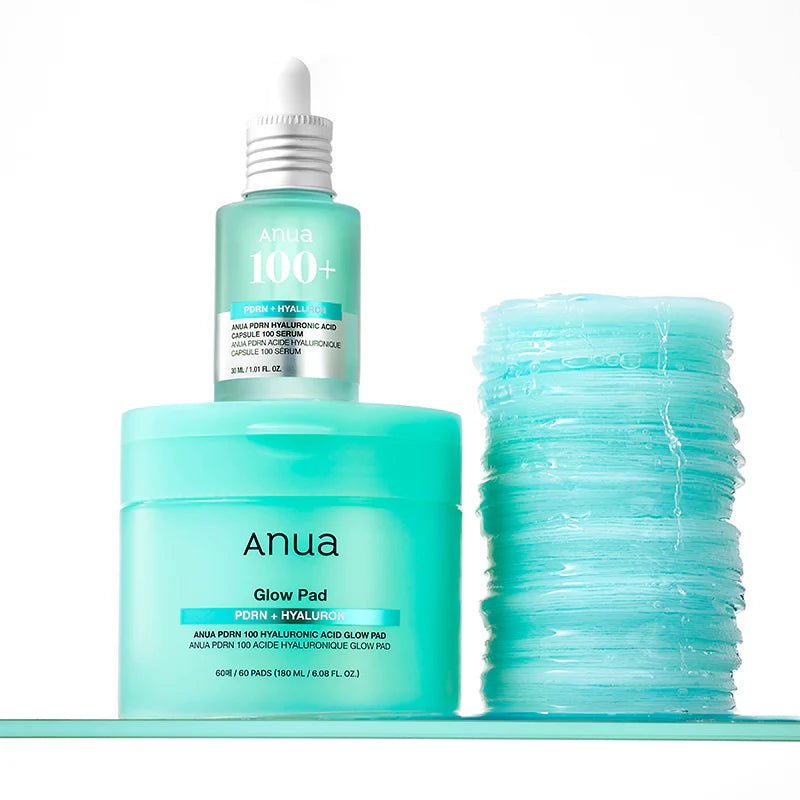 ANUA pdrn hyaluronic glow pad 180ml (60ea) - KBOX