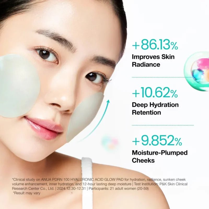 ANUA pdrn hyaluronic glow pad 180ml (60ea) - KBOX